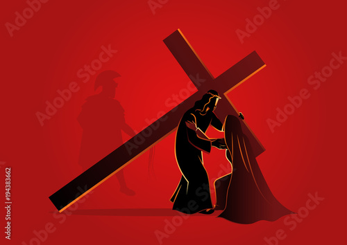 Jesus Meets His Blessed Mother