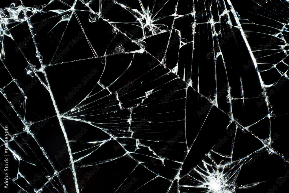 Cracked Touch Screen Phone, background, texture Cracked Touch Screen Phone, background, texture