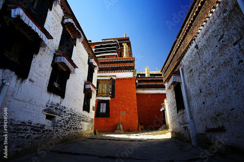 Fotografie, Tablou Potala Lhasa Palace