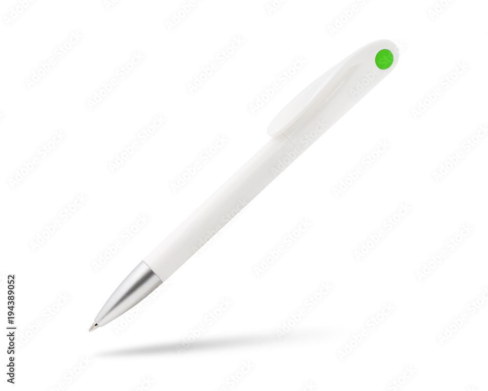 Pen isolated on white background. Template of ballpoint pen for your design. ( Clipping paths ) Pen isolated on white background. Template of ballpoint pen for your design. ( Clipping paths )