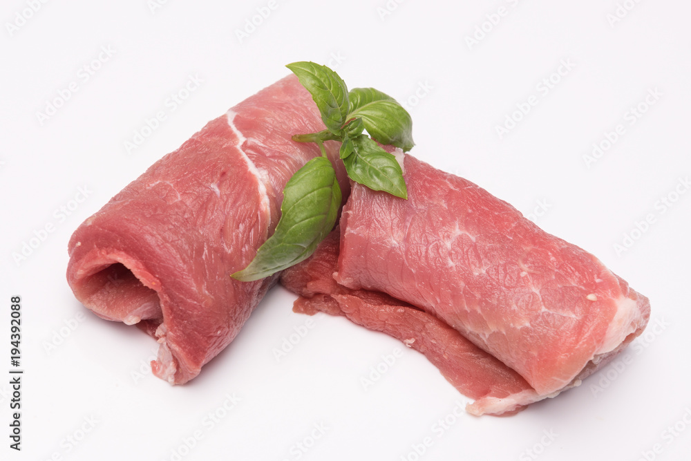 raw pork