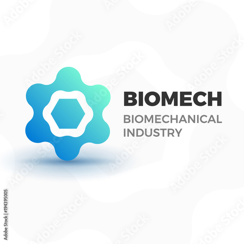 Biomechanical business logo