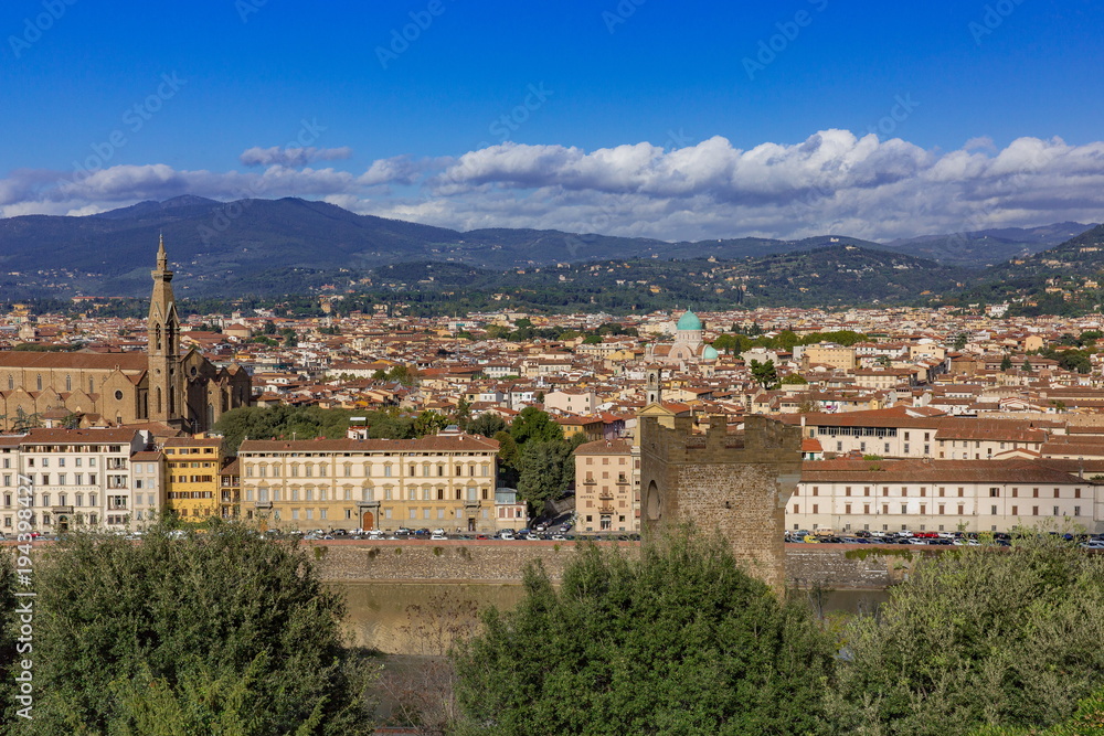 Obraz premium フィレンツエの町並み