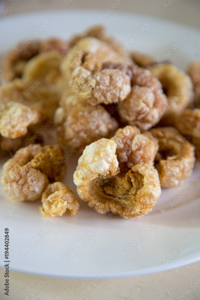 Pork skin crispy Pork skin crispy
