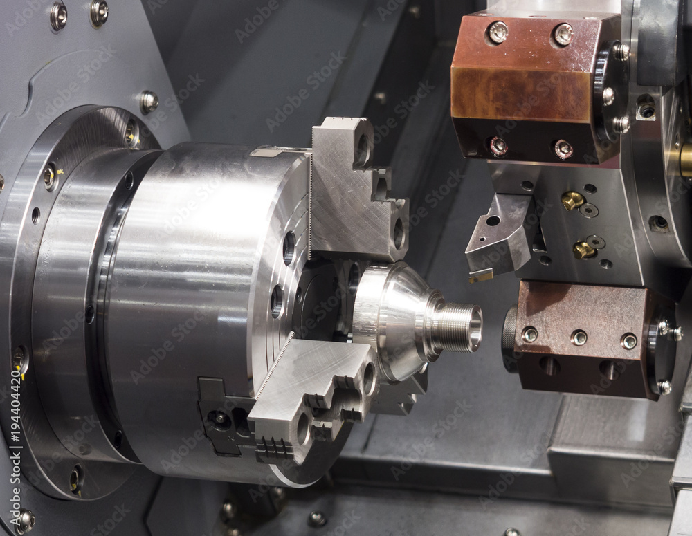 machining automotive part by cnc turning machine machining automotive part by cnc turning machine