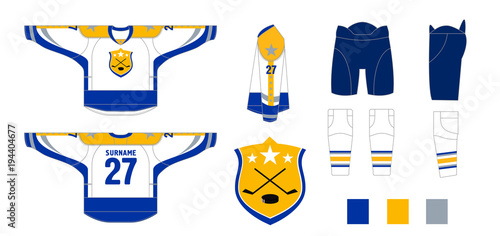 Hockey uniform - pattern cutting for sewing