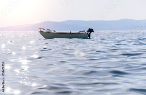 Boat in the sea.