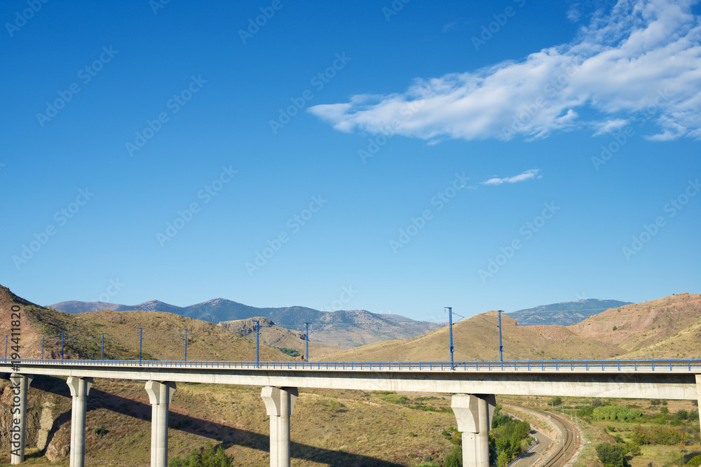 Fototapeta premium Viaduct in Spain