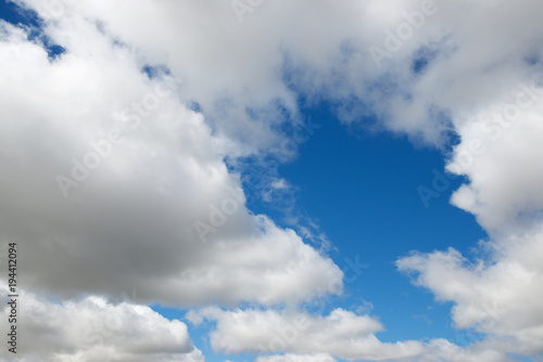 Sky background view