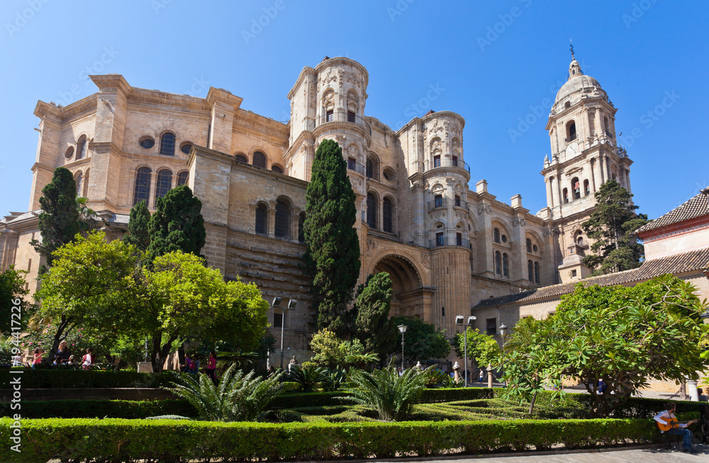 Santa Iglesia Catedral Basílica de la Encarnación in Málaga, Spanien