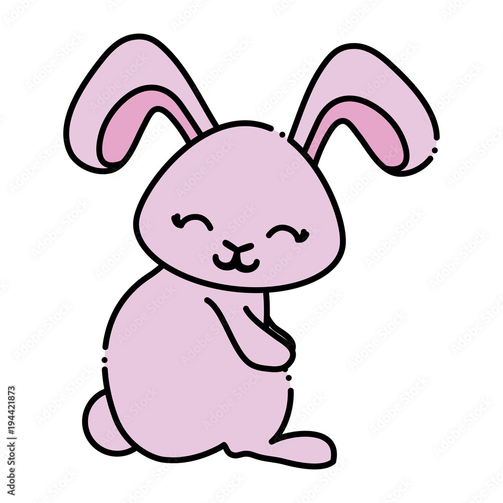 Cute rabbit icon Cute rabbit icon