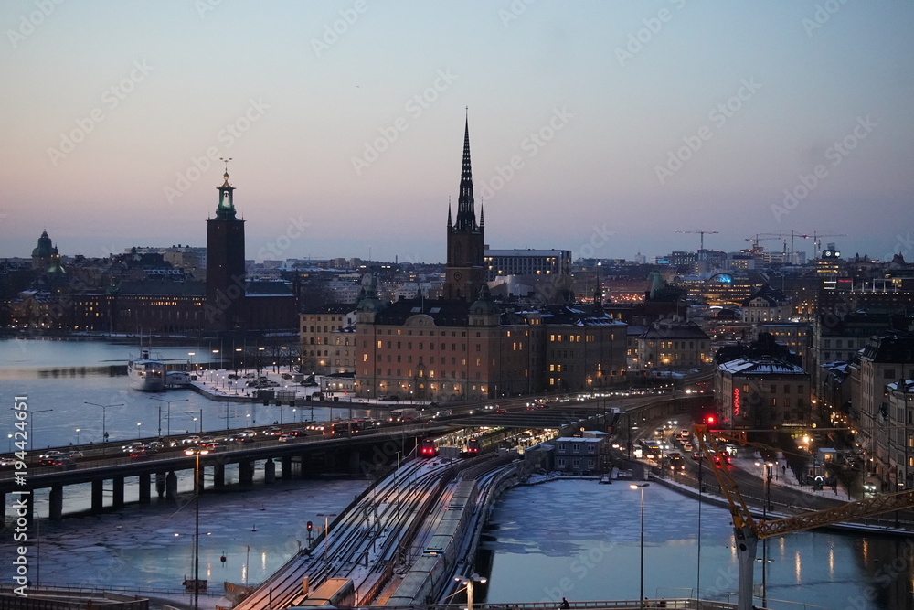 Stockholm City Gamla Stan View Point