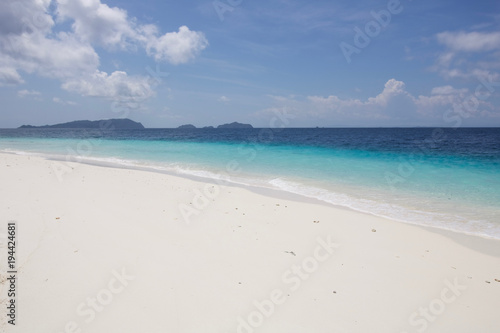 the color of the sea near a beautiful atoll in raja ampat archipelago © raffaellagalvani