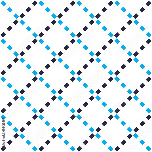 Wallpaper Mural Geometric vector seamless pattern with crossed dashed lines, abstract background. Simple minimalistic design. Torontodigital.ca