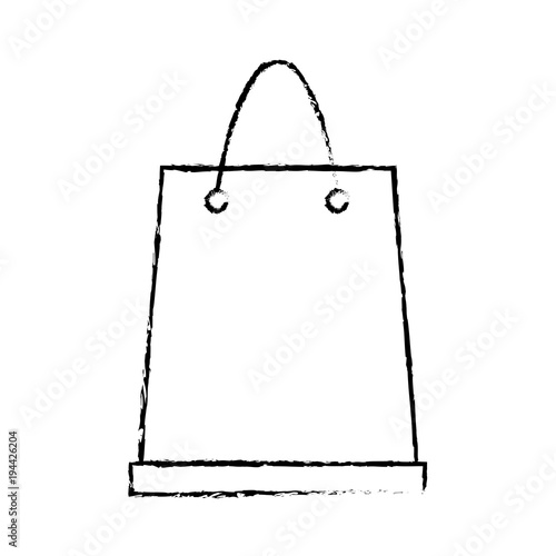grunge shopping bag object to custom buy
