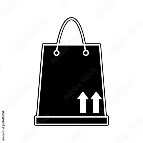 silhouette shopping bag object market to buy