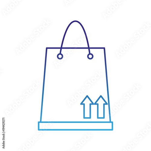 degraded line shopping bag object market to buy