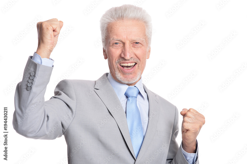 senior businessman posing senior businessman posing