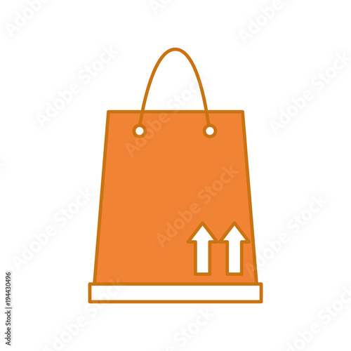 color shopping bag object market to buy