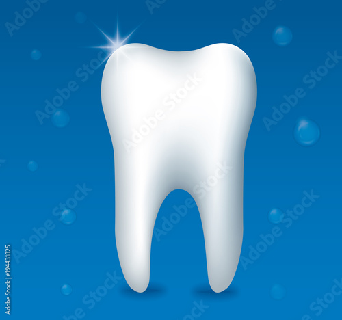 healthy tooth illustration