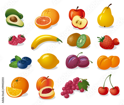 fruits and berries