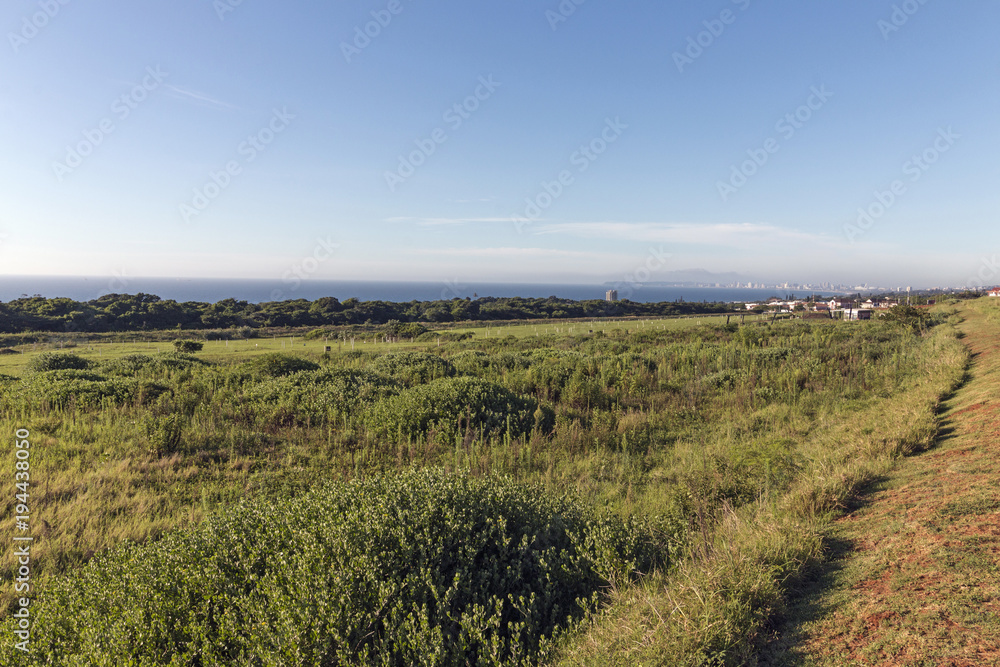 Coastal Landscape Coastal View from Mhlanga Ridge South Africa