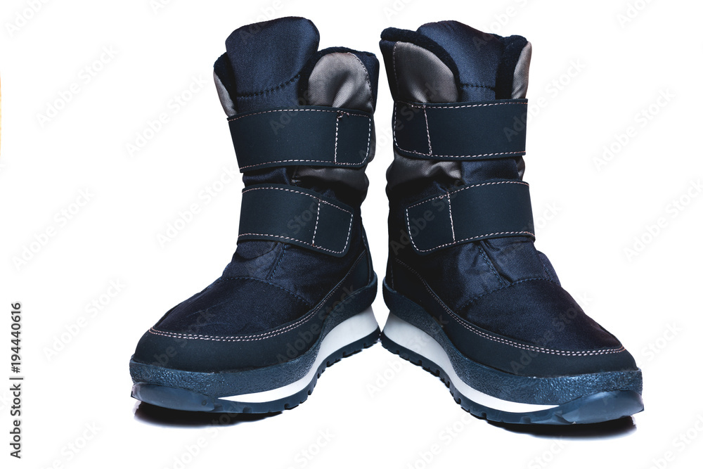 Footwear. Boots Isolated on the background Footwear. Boots Isolated on the background