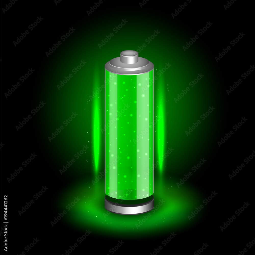 charged battery symbol black background charged battery symbol black background