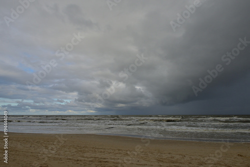 Herbststurm an der Ostsee