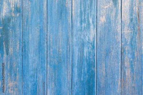 blue vintage wooden wall, grunge blue timber panel background and texture