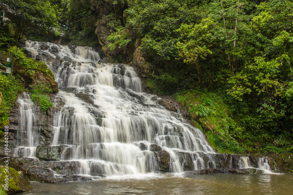Elephant waterfall in Upper Shillong, Meghalaya, India Elephant waterfall in Upper Shillong, Meghalaya, India