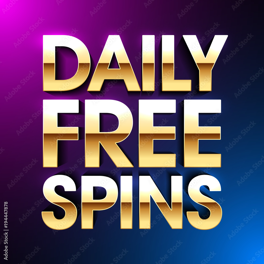 daily free spins no deposit