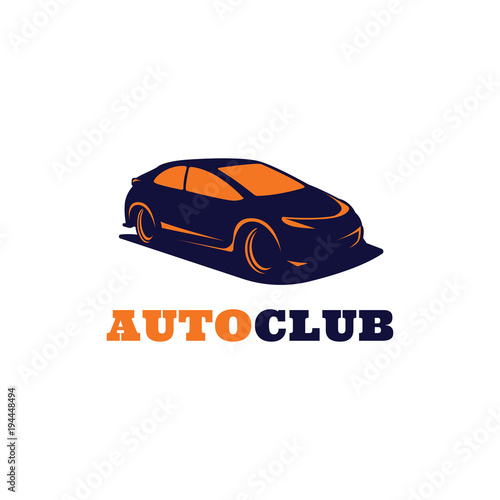 Car vector logo template illustration