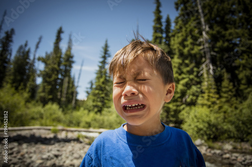 Boy crying 