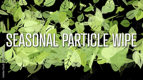 Falling Particles Overlay
