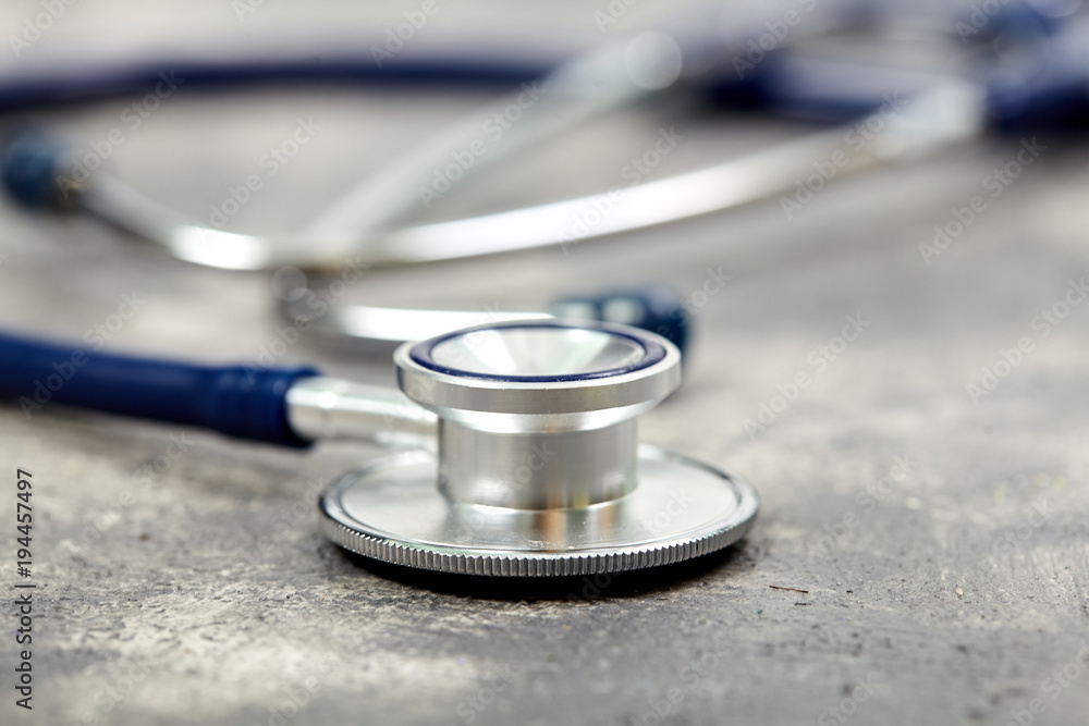 Stethoscope. Checking the heart rate. Medical tool. For your design. Stethoscope. Checking the heart rate. Medical tool. For your design.