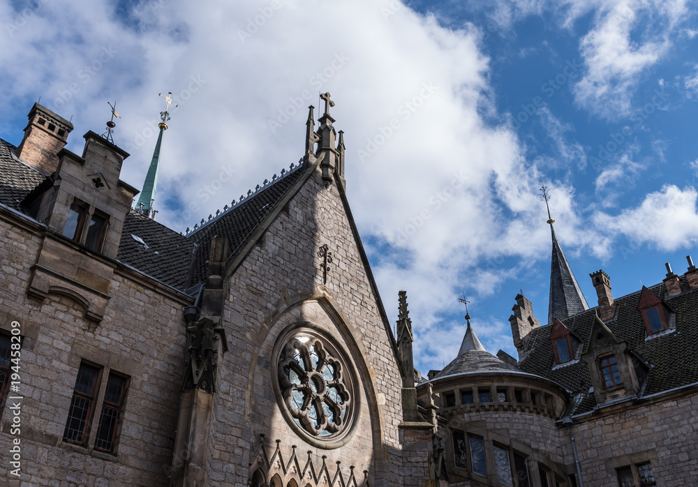 Obraz premium The old and acient Marienburg Castle, Germany