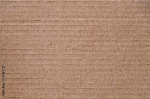 Closed up of brown kraft paper textured background
