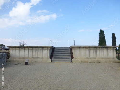 Yacimiento Arqueológico de Empúries (L'Escala) Cataluña,España. Es el único yacimiento arqueológico  donde conviven los restos de una ciudad griega Emporion con las de una ciudad romana, Emporiae photo