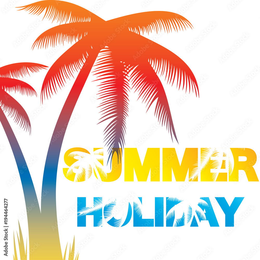 Abstract summer background.vector.