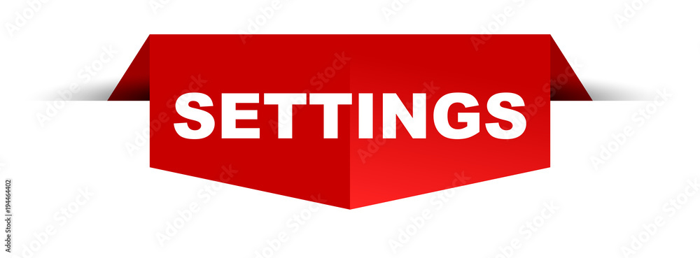 banner settings banner settings