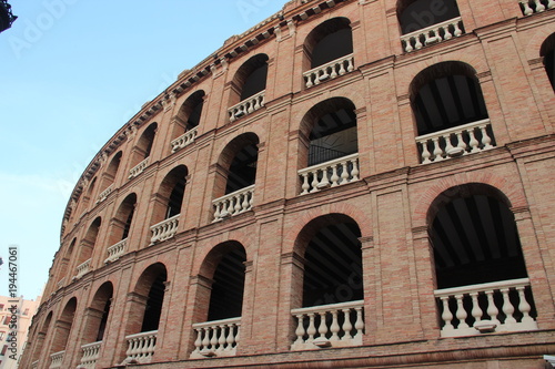 Italian archway on typical ancient structure