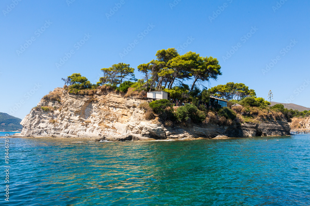Cameo Island in Zakynthos (Zante) island, in Greece Cameo Island in Zakynthos (Zante) island, in Greece