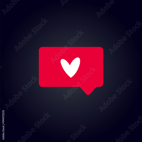 Counter Notification Icon.