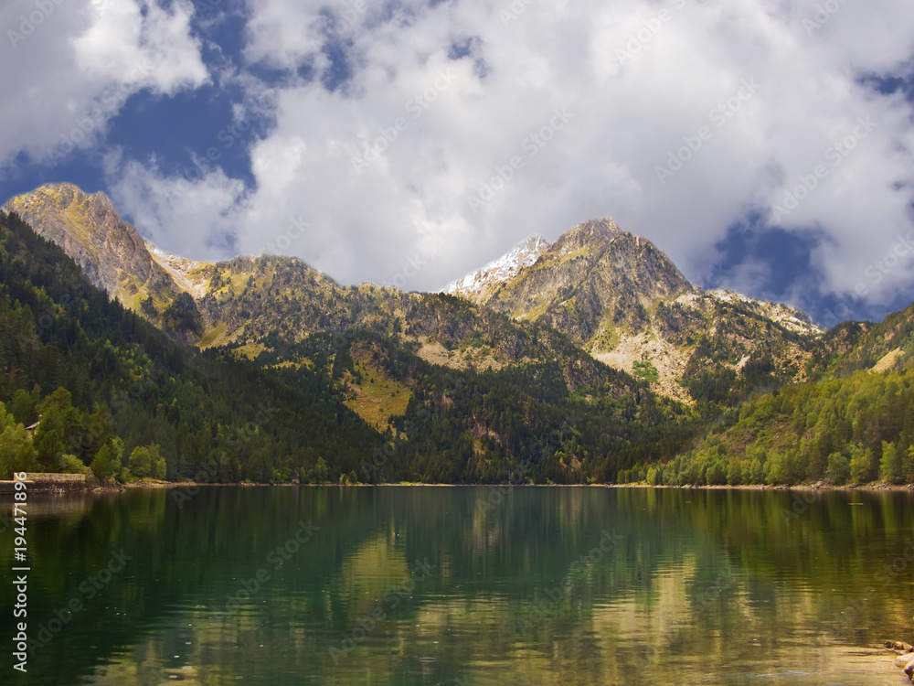 Lake in Pyrenees