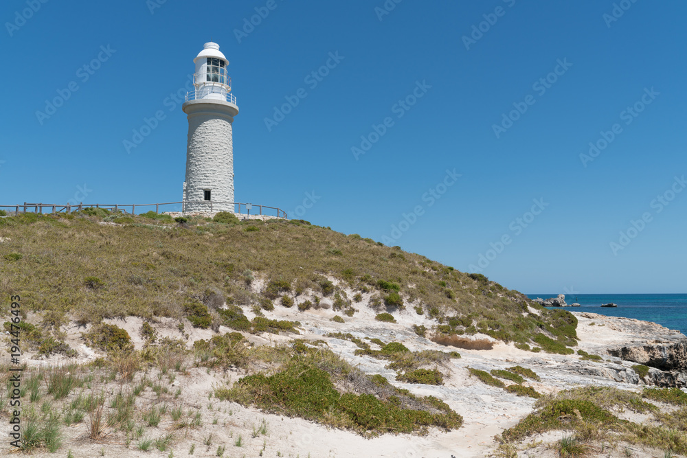 Bathurst Lighthouse on Rottnest Island, Western Australia