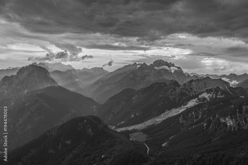 Mangart in summer 2017