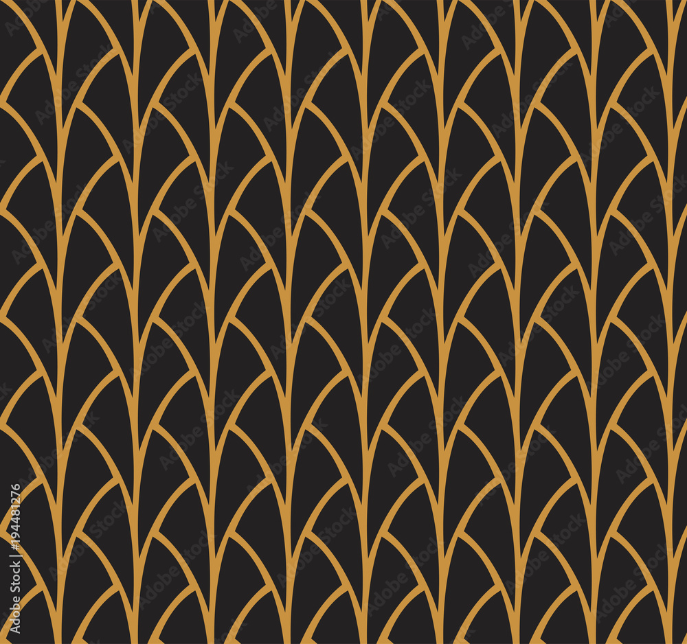 Vector Abstract Seamless Pattern. Art Deco Style Background. Geometric texture. Vector Abstract Seamless Pattern. Art Deco Style Background. Geometric texture.