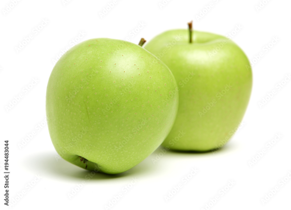 Green Apple isolated on white background Green Apple isolated on white background