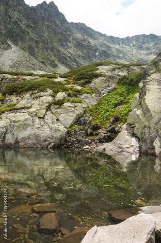 Tatra Mountains landscape in summer.